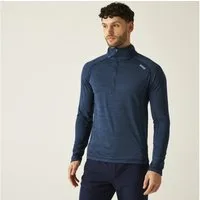Regatta Langarmshirt Regatta Yonder II Fleece mit halblangem Reißverschluss für Herren