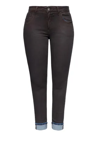 Amor, Truth & Trust Damen 5-Pocket Jeans Leoni blau