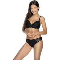 Viania Schalen-BH 224480 (1) Ava mit Bügel gefütterte Cups mit Spitze Schwarz