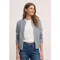 STREET ONE Jeansjacke im Streifen-Design