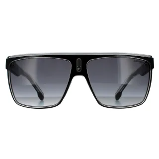 Carrera Shield Unisex Schwarz Weiß Dunkelgrau Gradient Sonnenbrille