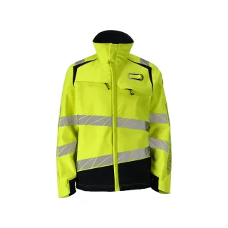 MASCOT Herren Softshell Jacke ACCELERATE MULTISAFE Hi-vis Gelb / Schwarzblau M - 21002-335-17010-M