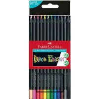 Faber-Castell Buntstift Black Edition Buntstifte 12er-Pack