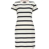Sea Ranch Shirtkleid Ria Damen Kleid Ria mit Streifen - Gestreiftes Kurzarm-Kleid mit Rundhals