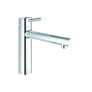 Grohe Spültischarmatur Concetto 31210001 mittelhoher Auslauf, Vorfenstermontage, chrom