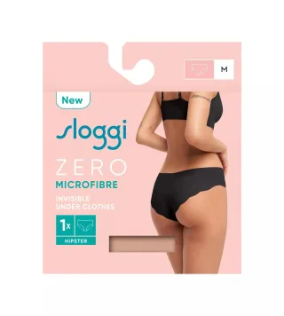 sloggi - sloggi ZERO Microfibre 2.0 Hipster cameo brown - Gr. - XS