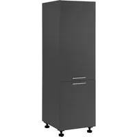 Laundreezy Mehrzweckschrank Laundreezy, Kühlumbauschrank BxHxT 60x200x68 cm (1-St) Breite 60cm, Tür L/R montierbar, Softclose-Funktion