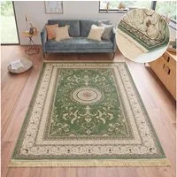 HANSE Home Teppich Antik Negar, rechteckig, Höhe: 5 mm, Orientalisch mit Fransen, Orient, Wohnzimmer, Schlafzimmer, Esszimmer