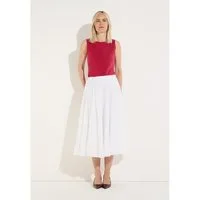MORE&MORE Shirttop stretchiges Basic-Tanktop, Baumwollmischung
