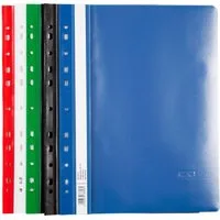 Idena Hefter 20 (2x 10) Schnellhefter PP / extra stark / gelocht / 5 verschiedene F