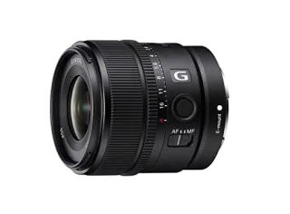 Sony E 15mm 1:1.4 G [55mm Filtergewinde für Sony E] schwarz