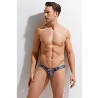 Mellice String Herren String Unterhose Multicolour Print