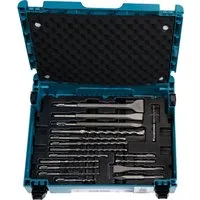 Makita Spitzmeißel Makita SDS-PLUS Bohrer- / Meißel-Set 17tlg. Jubiläumsmodell im Ma...