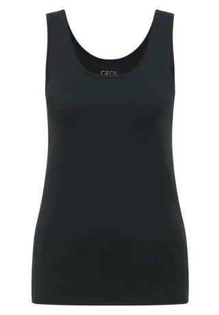 Cecil - Basic Top blau - Gr. - XL