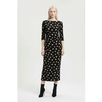 No Matter What Maxikleid Boot-Ausschnitt Langkleid