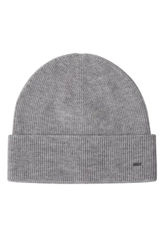 CECIL - Beanie in Unifarbe moonlight silver mel. - Gr. - ONE SIZE