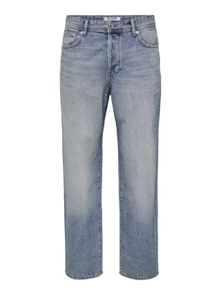 ONLY&SONS - ONSFADE LOOSE MB 6781 TAI DNM NOOS Medium Blue Denim - Gr. - 30