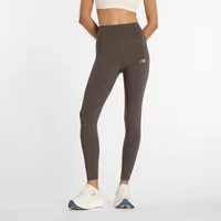 New Balance Lauftights Sleek High Rise Legging 25" für Laufen, mit hohem Bund