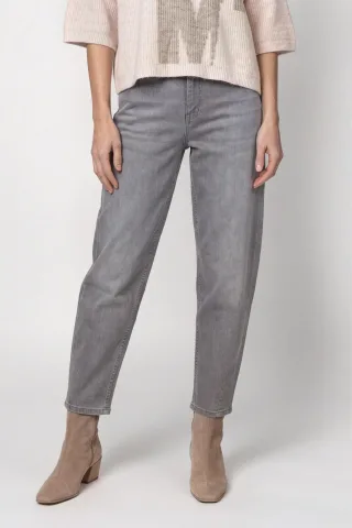 monari - Barrel Jeans light grey - Gr. - 36