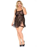 Andalea Negligé Negligee in schwarz - 38/40