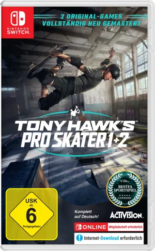 Tony Hawks Pro Skater 1+2 Remastered [Nintendo Switch]