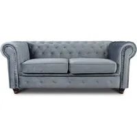 Sofnet Sofa Asti 2, Chesterfield Sofa 2-er, Sofagarnitur, Glamour Couch