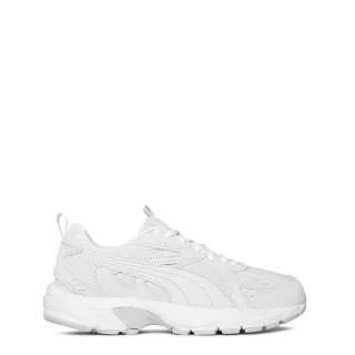 Puma - "Milenio" Tech-Design Sneaker für Herren, Leder, niedrig geschnitten (Grau)