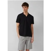 s.Oliver Kurzarmshirt Polo-Shirt Piqué-Poloshirt mit offenem Kragen