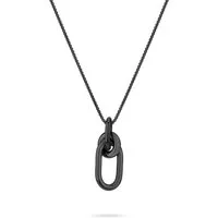 Liebeskind Berlin Kette mit Anhänger Modern Knot Edelstahl