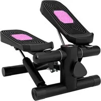 COSTWAY Mini-Stepper, Mit Widerstandsband, unterwegs Fitnessgerät für zuhause