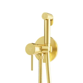 Steinberg Serie 100 Bidet Unterputz - Einhebelmischer, Gold gebürstet 100 1350 BG