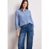 STREET ONE Hemdbluse aus Leinen