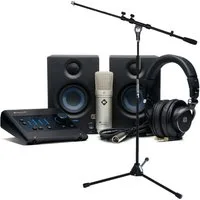 Presonus Presonus Recording-Set Quantum ES Ultimate Bundle mit Stativ Digitales Aufnahmegerät (Recording-Set)