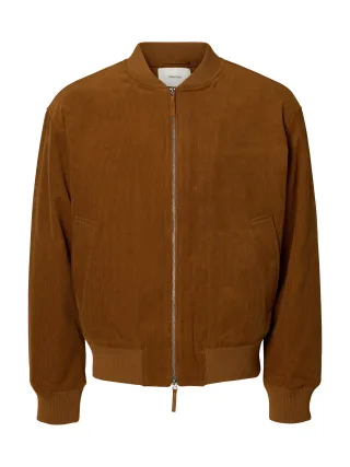 selected men - SLMDANIEL PADDED CORDEROY JKT - Gr. - L