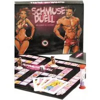 Orion Spiel Brettspiel SCHMUSEDUELL, Ideal für Frischverliebte