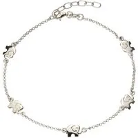 Firetti Fußkette Schmuck Geschenk Silber 925 Körperschmuck Erbskette