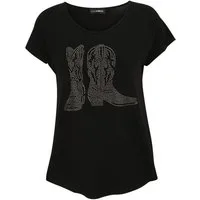 Doris Streich Kurzarmshirt (1-tlg) mit dekorativem Motiv