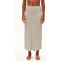 Armedangels Jerseyrock LENOVAA Leinen-Mix (Regular Fit) Midi