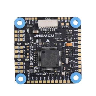 30X30mm JHEMCU GF30F722-ICM F722 Baro OSD 5V 10V Dual BEC Flight Controller 3-8S for FPV Freestyle HD RC Drone