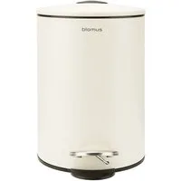 blomus Mülleimer -TUBO- Treteimer: Smart-Close-System, hochwertig und stilvoll, 3 Liter, Hochwertig, Pulverbeschichtet, Kompakt, Smart-Close, Inneneimer