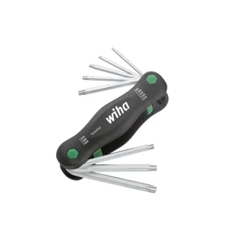 Wiha Multitool PocketStar TORX Tamper Resistant (mit Bohrung) 8-teilges Set - 25130