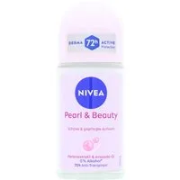 Nivea Deo-Roller NIVEA Pearl & Beauty Deo Roll On Antitranspirant 50 ml Blumiger Duft
