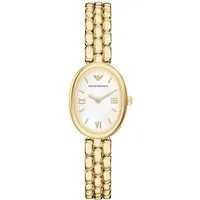 Emporio Armani Quarzuhr SINFONIA AR11777, Armbanduhr, Damenuhr, Edelstahlarmband, analog