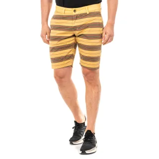 Bermudashorts mit gerade geschnittenem Saum und Gürtelschlaufen LMBG01 man
