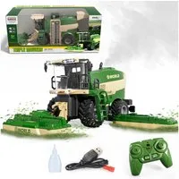Esun RC-Traktor RC Mähwerk Spielzeug, Ferngesteuerter Mähdrescher Ferngesteuert Kinder (SET, Komplettset), 2.4 GHz Ferngesteuerter Traktor Ferngesteuert