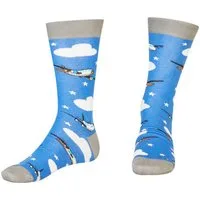 AbgeStrumpft Freizeitsocken AbgeStrumpft Flugzeug Socken (1 Paar, 1-Paar, 1 Paar) lustiges Design