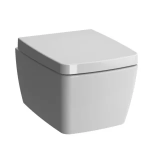 VitrA Bad Wand-Tiefspül-WC Compact 5671B0030075 36 x 49 cm, weiss, 3/6 l, verdeckte Befestigung