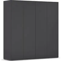 rauch Drehtürenschrank Kleiderschrank Schrank Garderobe Wäscheschrank NABILA viel Stauraum (in 3 verschiedenen Ausstattungen BASIC/CLASSIC/PREMIUM) in 2 Breiten mit Push-to-Open Funktion TOPSELLER MADE IN GERMANY