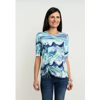 Seidel Moden Kurzarmshirt mit All-Over Print, MADE IN GERMANY