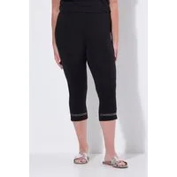 Angel of Style Leggings Capri-Leggings schmale Passform Ziernieten am Saum